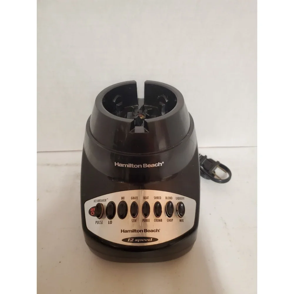 Hamilton Beach 12-speed blender base, model series 53530 or similar